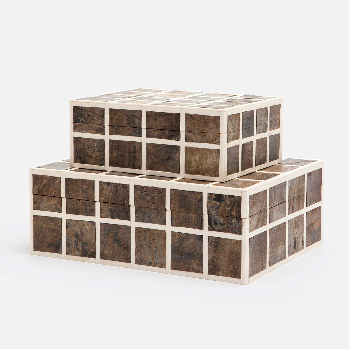 Nara Decorative Horn Box - Set of 2