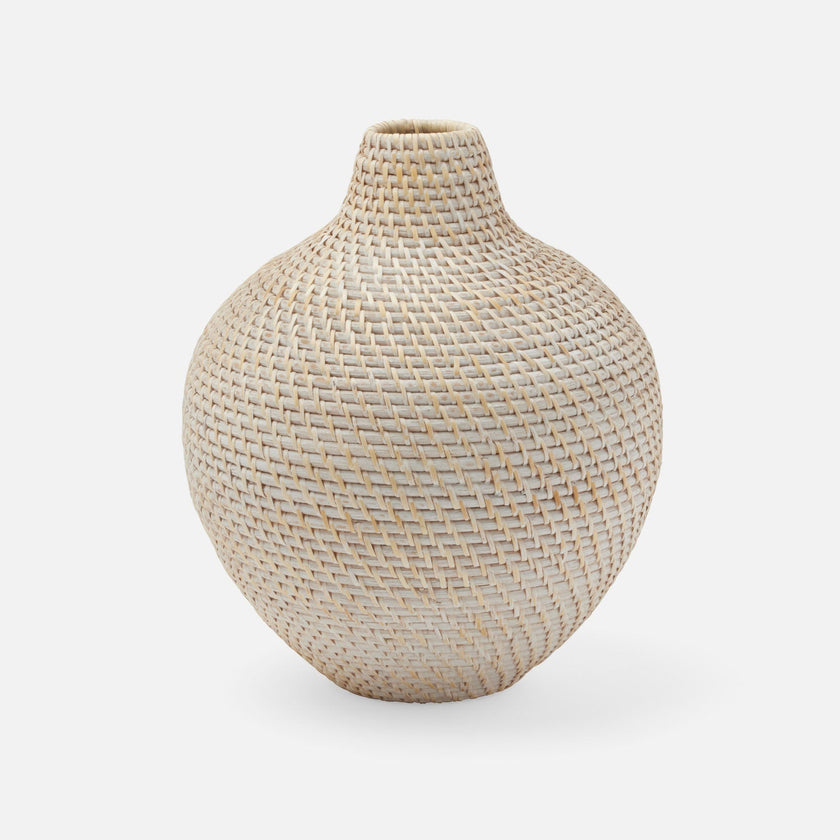 Octavia Woven Rattan Vase - Multiple of 2