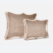 Opal Decorative Rattan Tray - Set of 2
