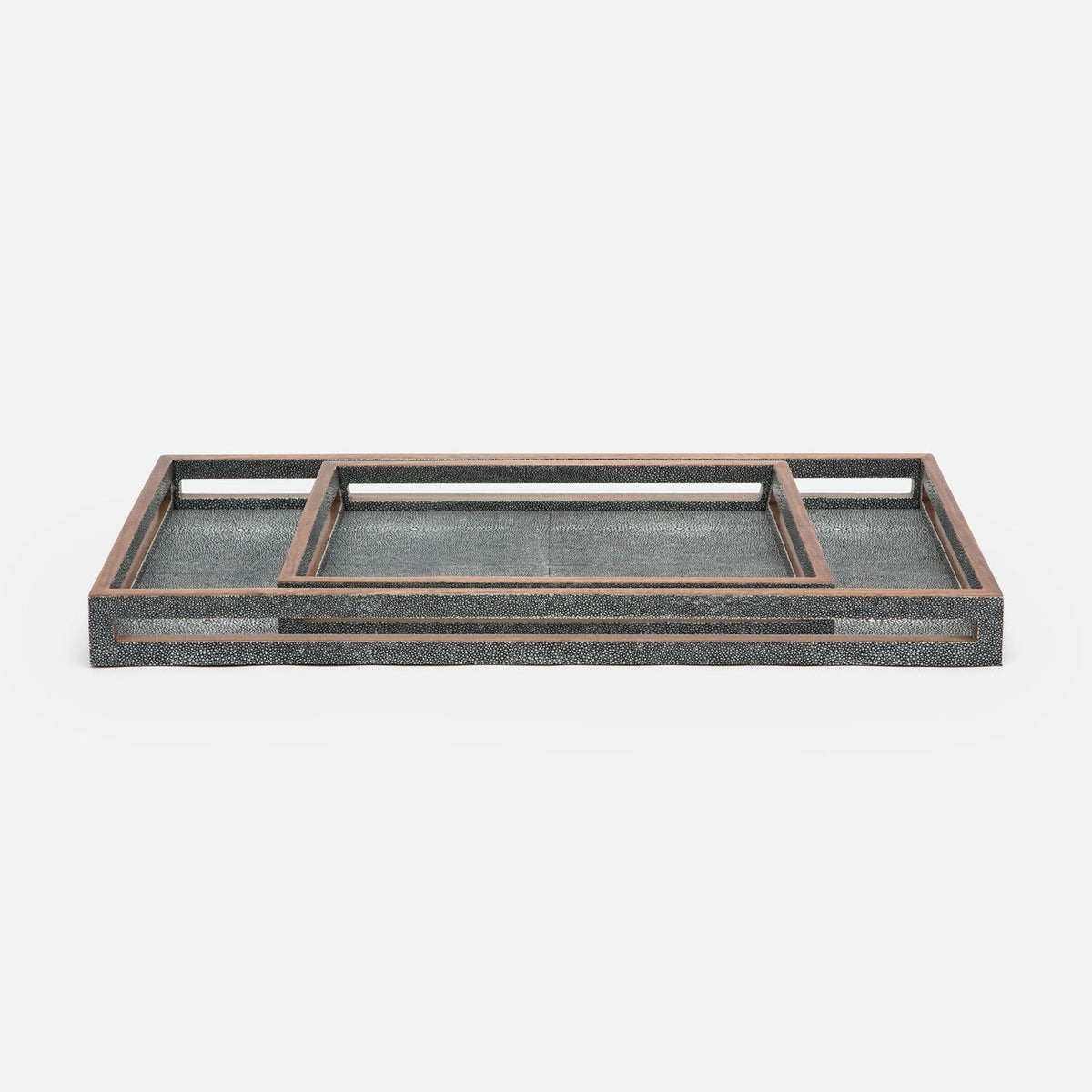 Radley Shagreen Console Tray - Set of 2