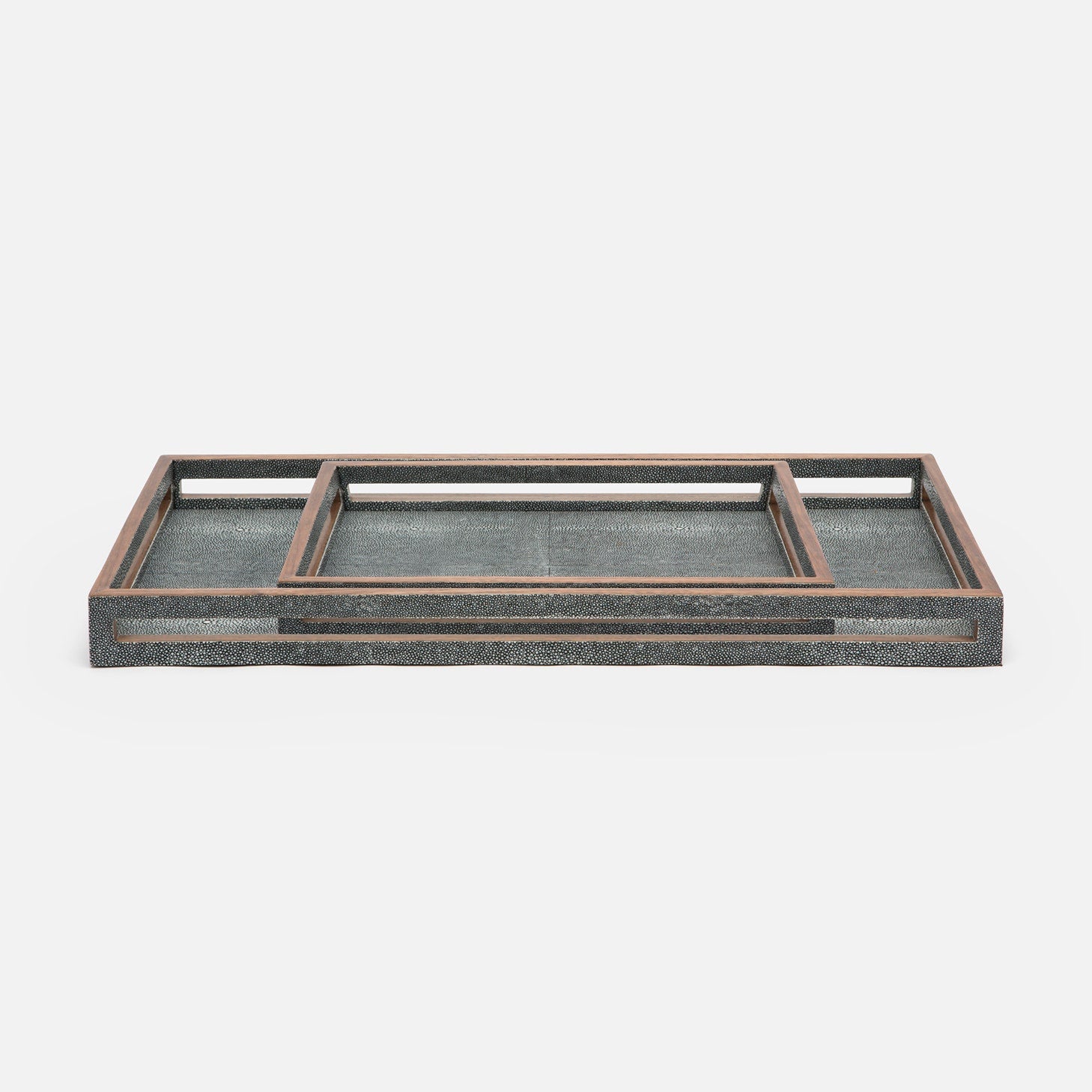 Radley Shagreen Console Tray - Set of 2