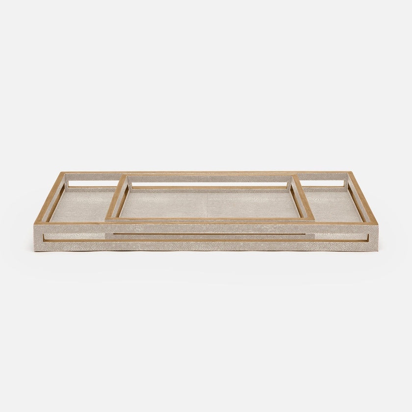 Radley Shagreen Console Tray - Set of 2