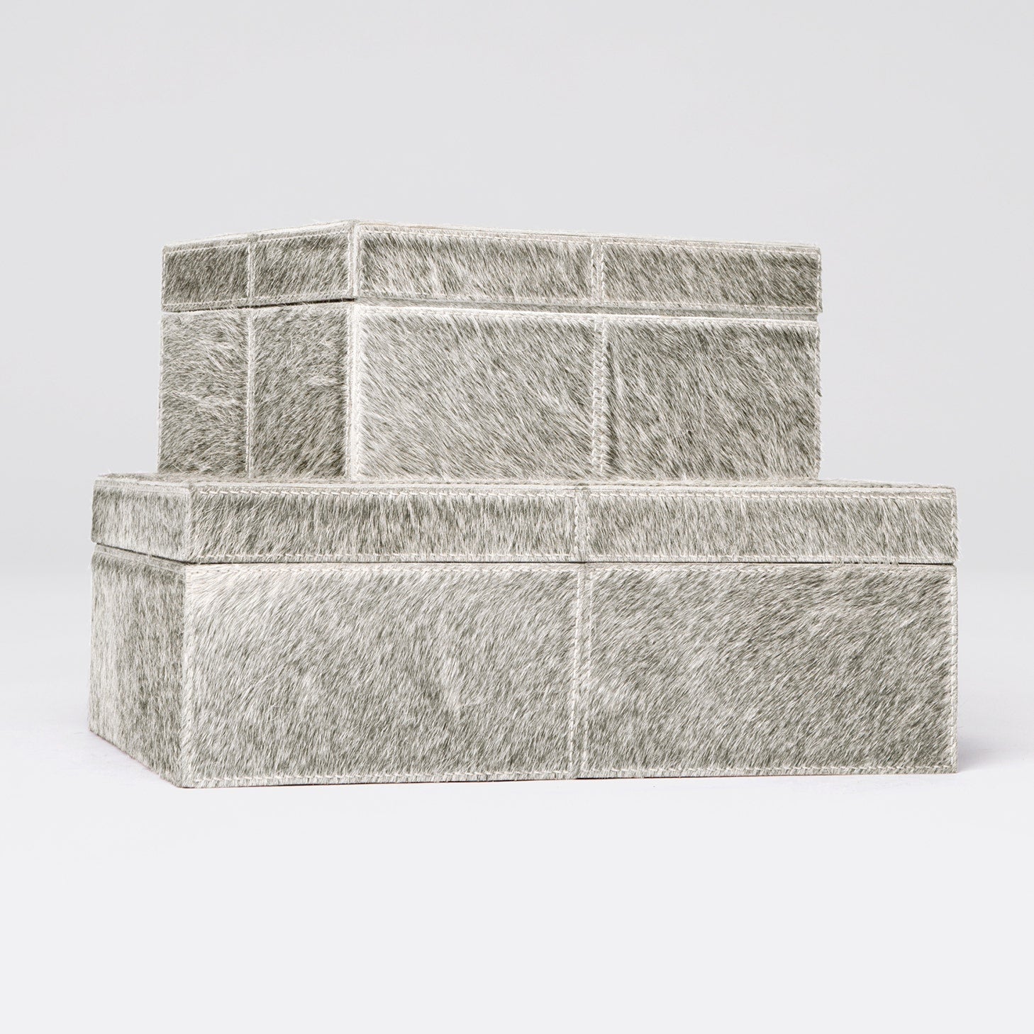 Roger Hair-On-Hide Box - Set of 2