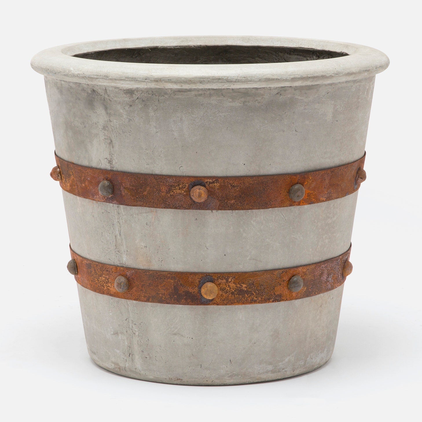Made Goods Rorike Lipped Outdoor Concrete Planter
