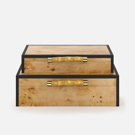 Rupert Mappa Veneer Box - Set of 2