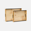 Rupert Mappa Veneer Tray - Set of 2
