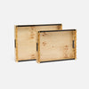 Rupert Mappa Veneer Tray - Set of 2