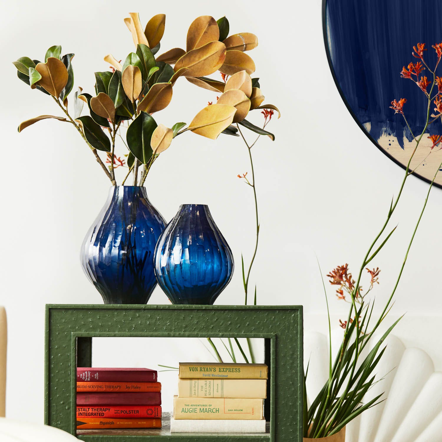 Santiago Ocean Blue Vase