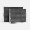 Savra Faux Shagreen Tray - Set of 2