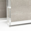 Savra Faux Shagreen Tray - Set of 2
