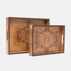 Shea Veneer Tray - Set of 2