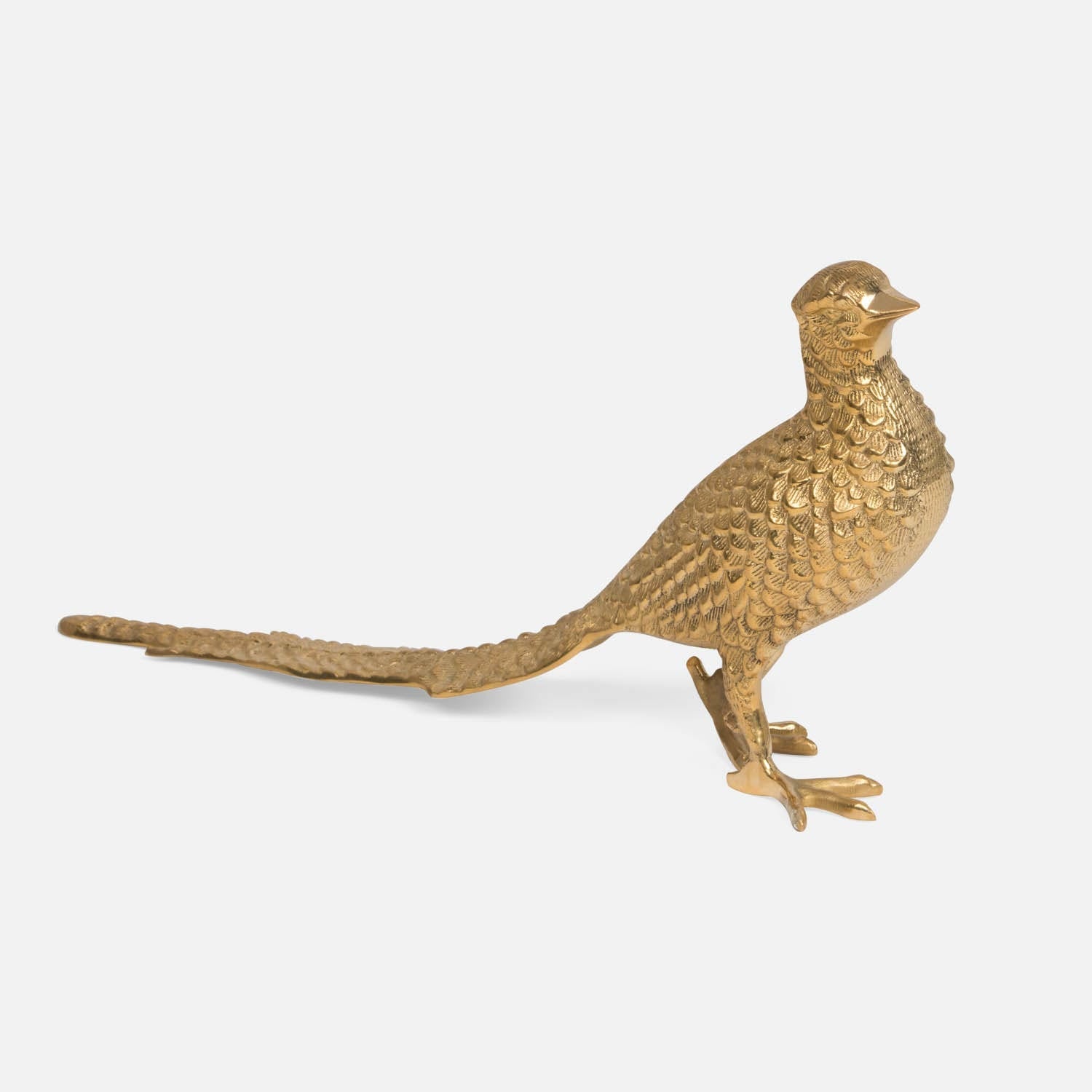 Silves Brass Bird Sculpture
