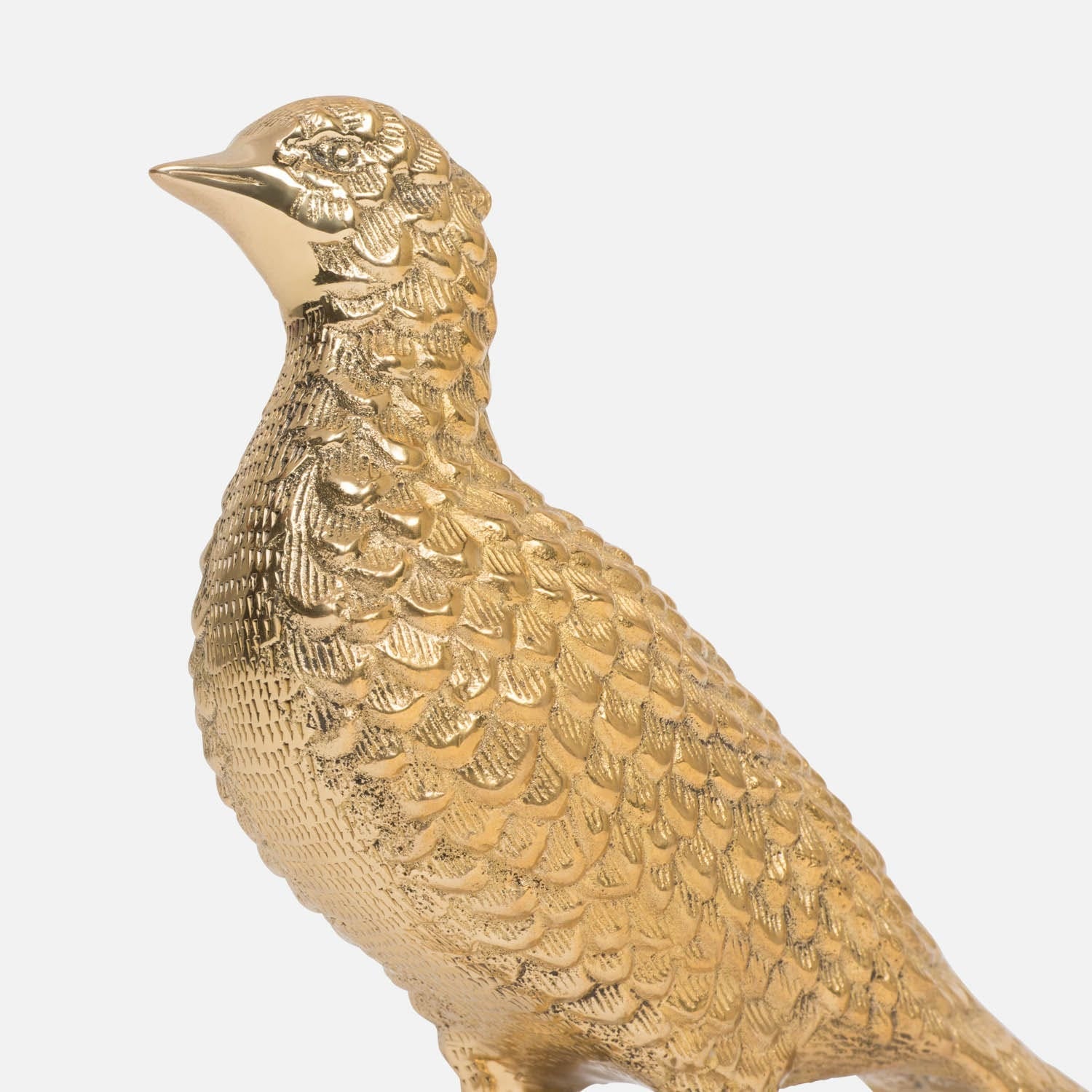 Silves Brass Bird Sculpture
