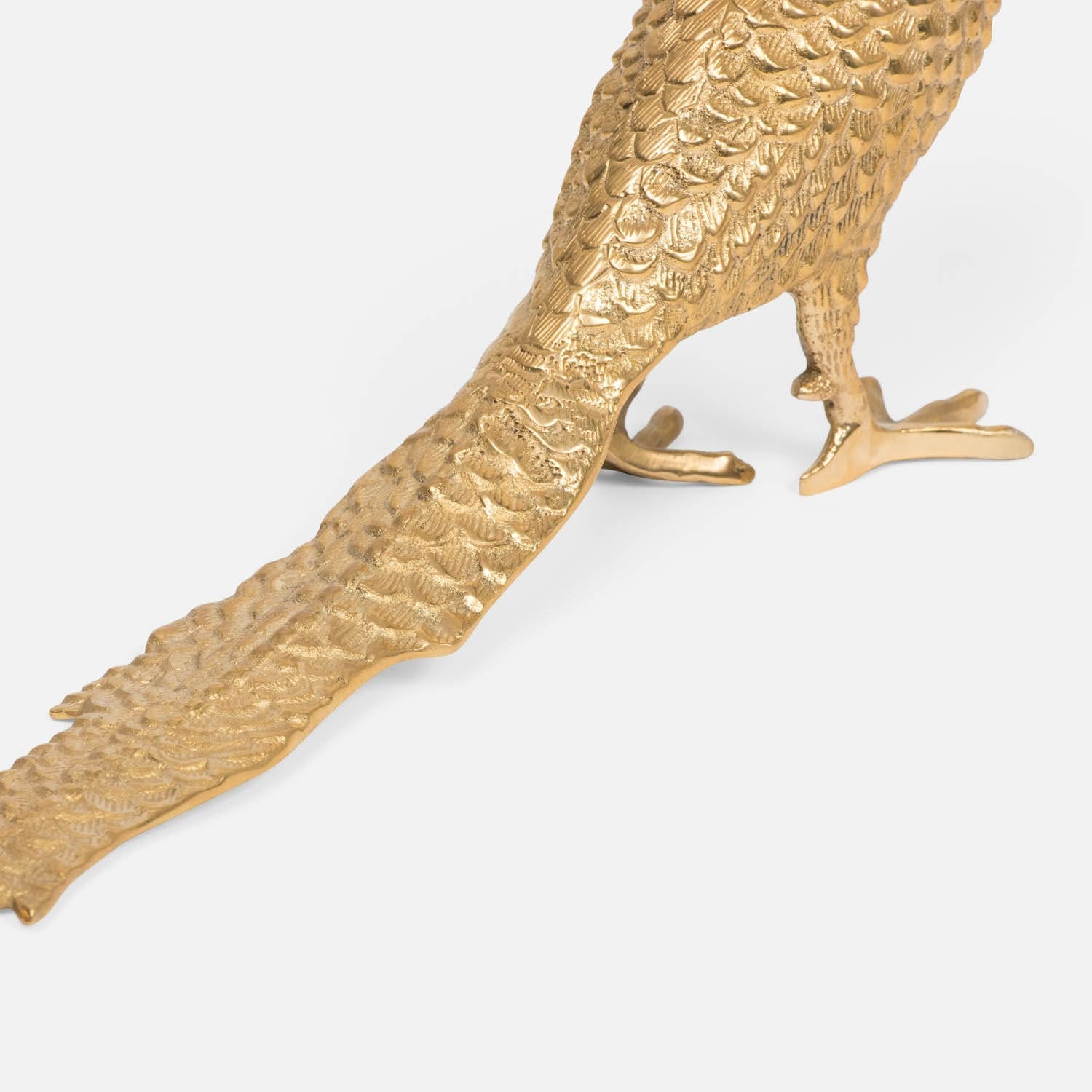 Silves Brass Bird Sculpture