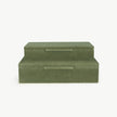 Sinclaire Sophisticated Velvet Storage Box - Set of 2