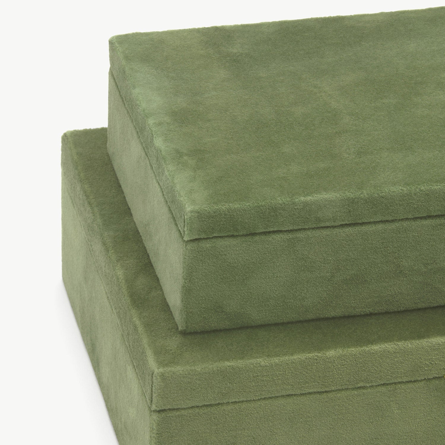 Sinclaire Sophisticated Velvet Storage Box - Set of 2