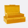 Sinclaire Sophisticated Velvet Storage Box - Set of 2