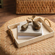 Stassi Bamboo & Buntal Fiber Tray - Set of 2