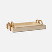 Stassi Bamboo & Buntal Fiber Tray - Set of 2