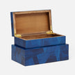 Travis Marbled Resin Box - Set of 2