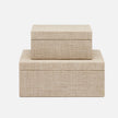 Valeria Casual Woven Box - Set of 2