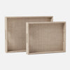 Valeria Casual Woven Tray - Set of 2