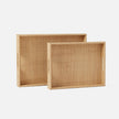 Valeria Casual Woven Tray - Set of 2