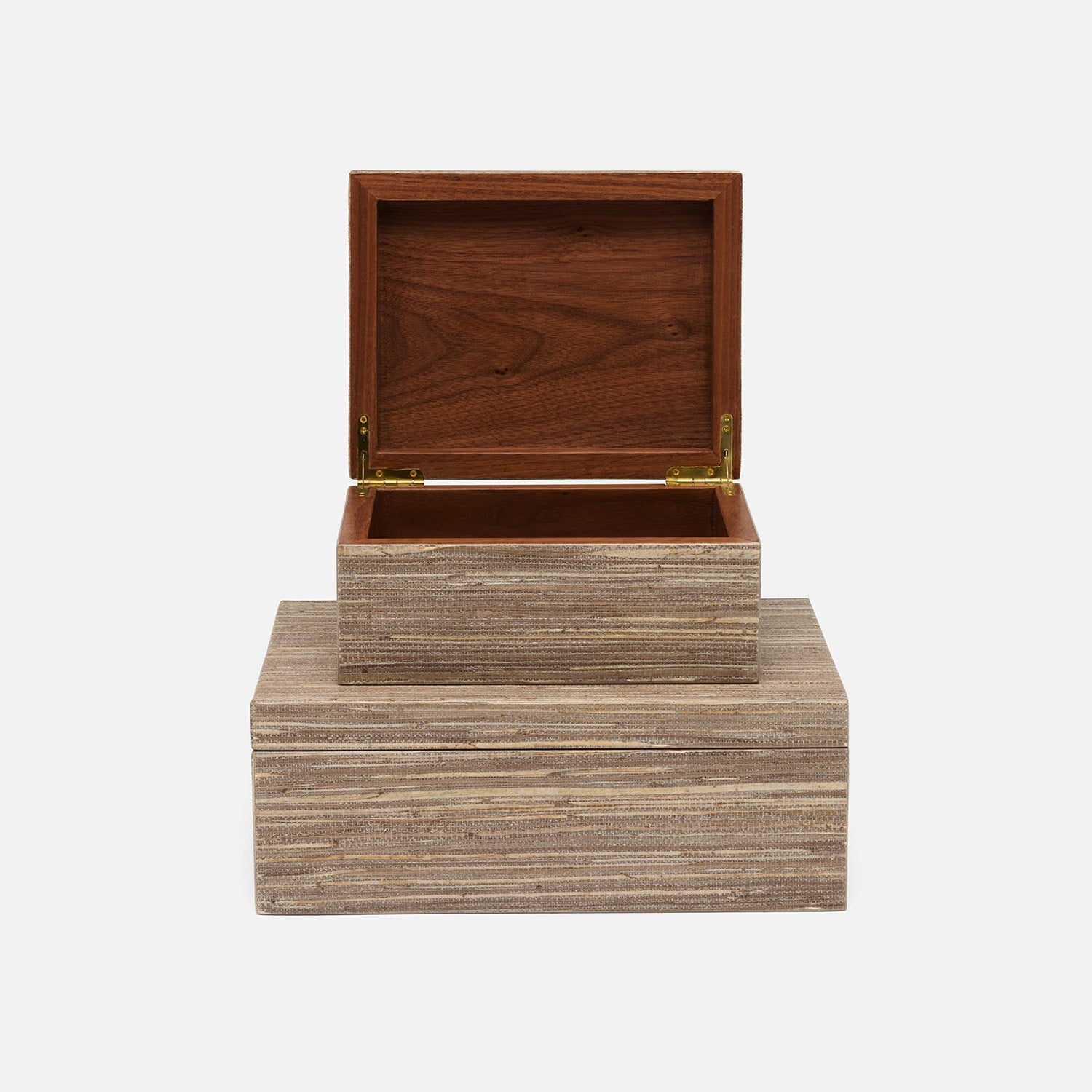 Velma Textured Decorative Box - Set of 2