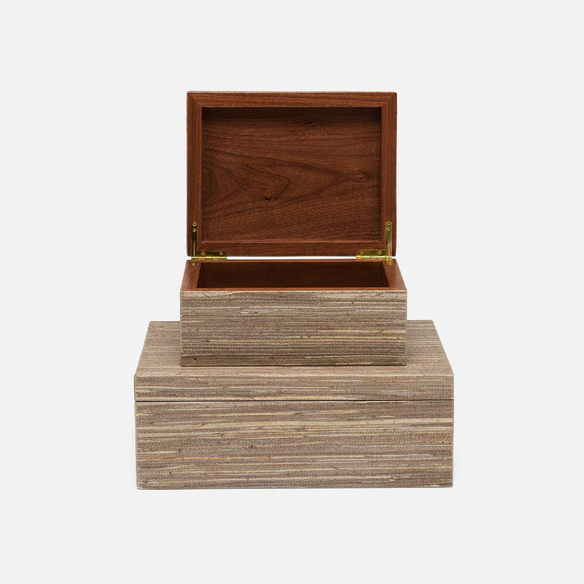 Velma Textured Decorative Box - Set of 2