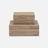 Velma Textured Decorative Box - Set of 2