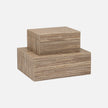 Velma Textured Decorative Box - Set of 2