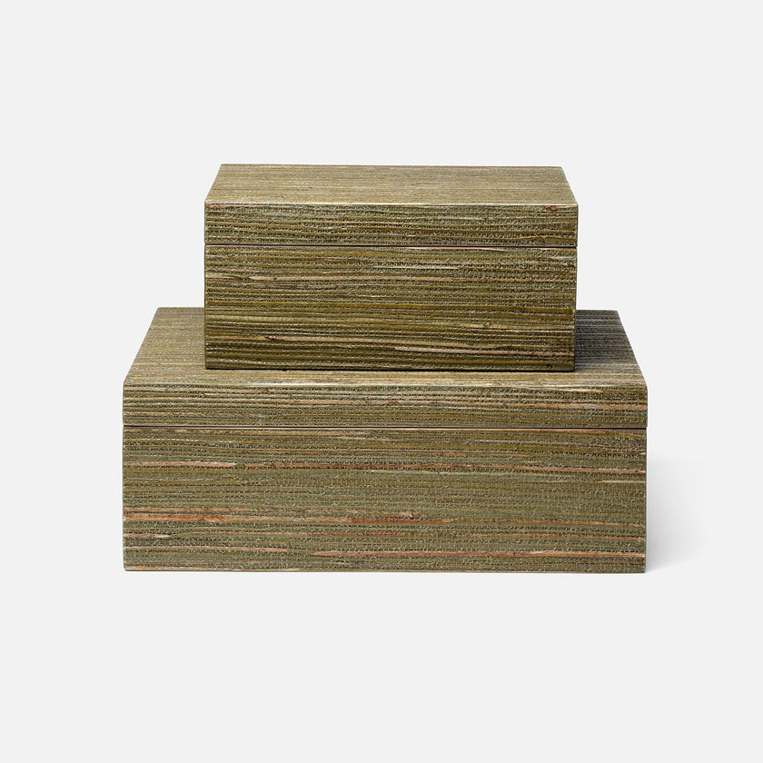 Velma Textured Decorative Box - Set of 2