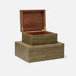 Velma Textured Decorative Box - Set of 2