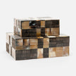 Whelan Horn Lift-Top Box - Set of 2