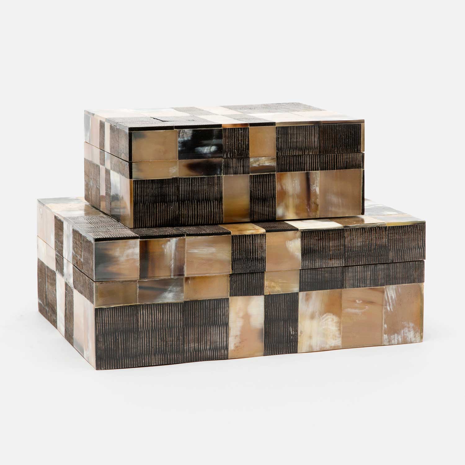 Whelan Horn Lift-Top Box - Set of 2