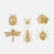 Wisteria Handcrafted Insect Accents - Set of 6