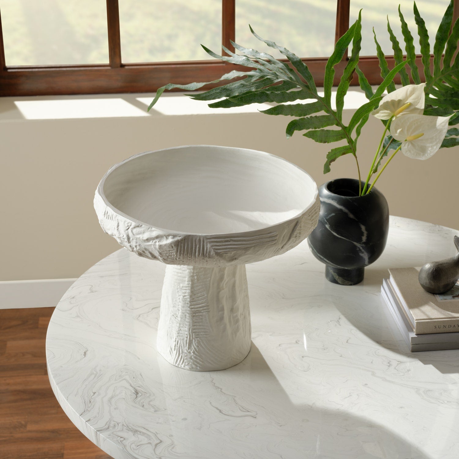 Zephyr Textured Fiberglass Bowl