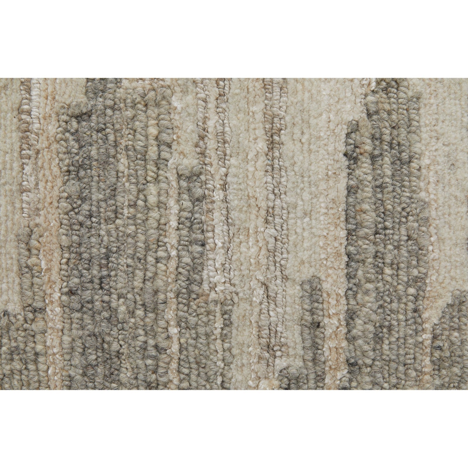 Feizy Navaro 8915F Modern Gradient & Ombre Rug in Ivory/Tan