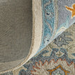 Feizy Springfield 8A46F Traditional Floral & Botanical Rug in Blue/Gray/Ivory