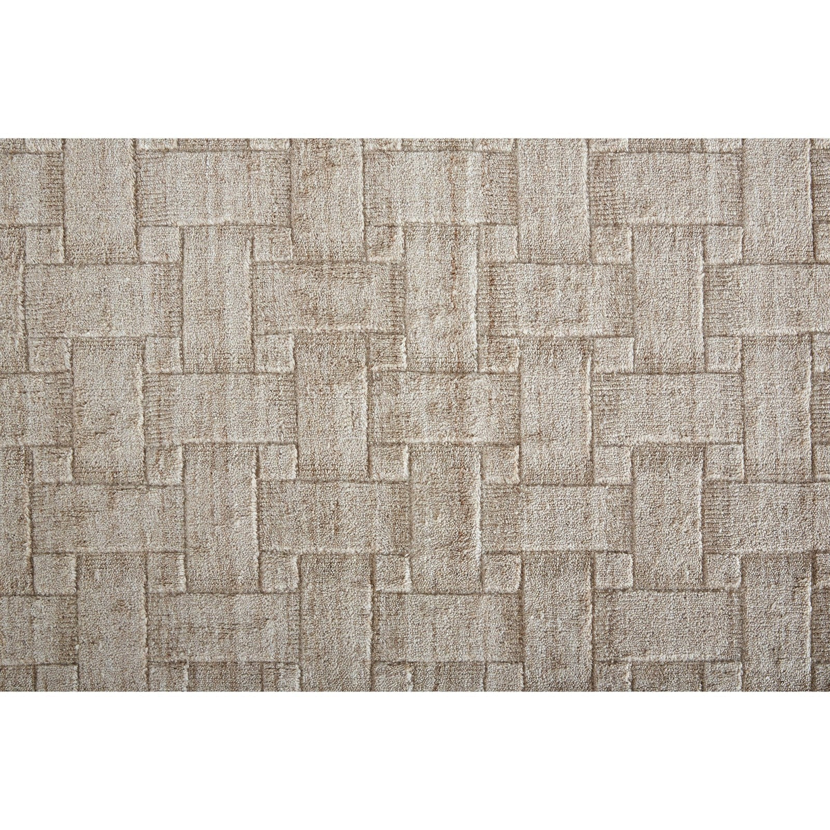 Feizy Redford 8669F Transitional Solid in Ivory