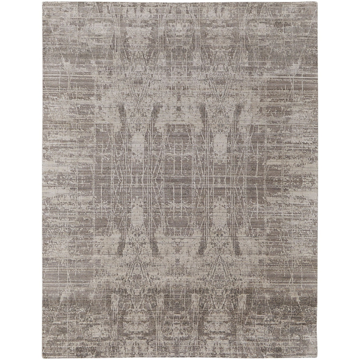 Feizy Eastfield 69A5F Modern Abstract in Gray/Ivory