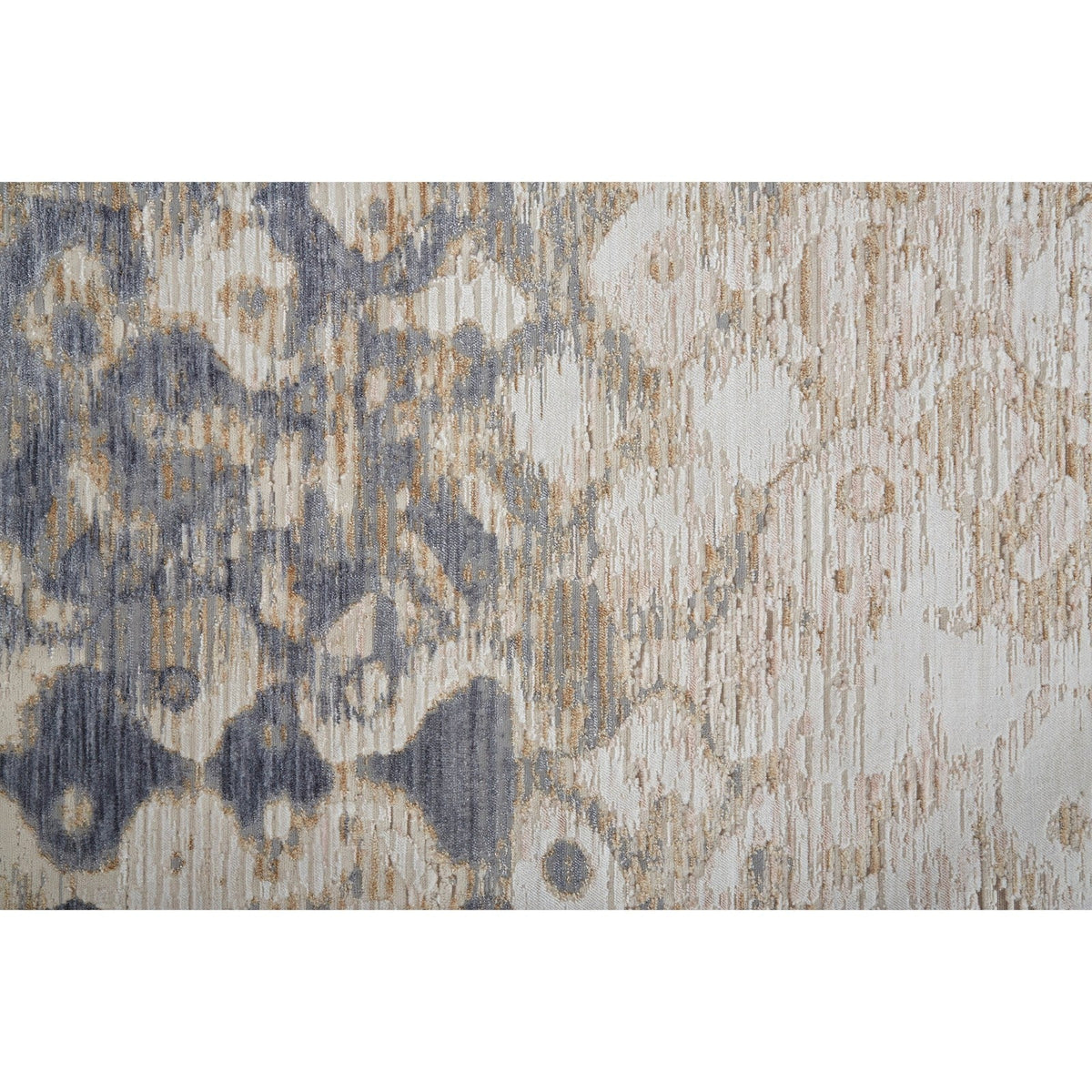 Feizy Laina 39G7F Transitional Gradient & Ombre in Tan/Ivory/Blue