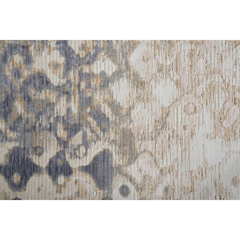 Feizy Laina 39G7F Transitional Gradient & Ombre in Tan/Ivory/Blue