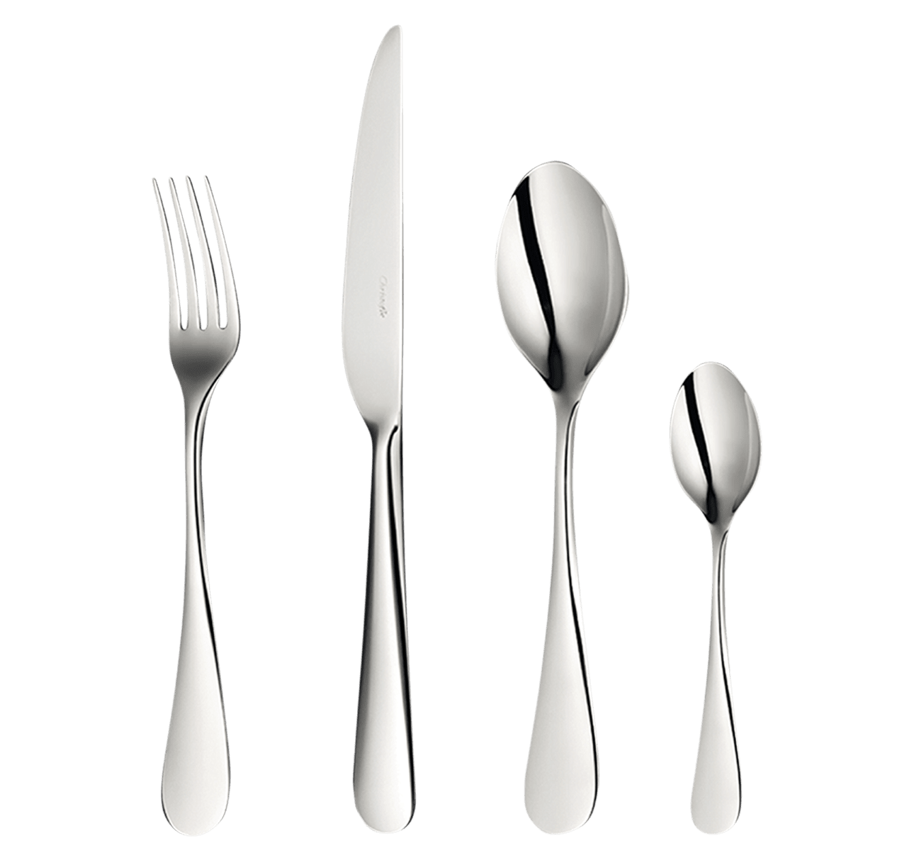 Christofle Origine Stainless Steel 24-Piece Flatware Set