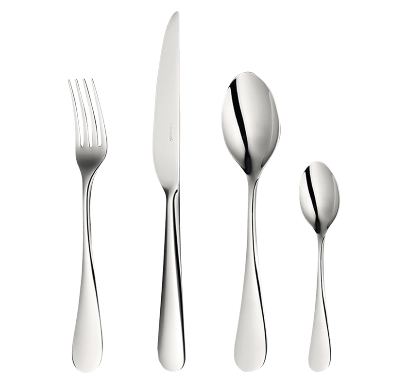 Christofle Origine Stainless Steel 24-Piece Flatware Set