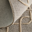 Feizy Kimball 8A35F Transitional Trellis & Lattice Rug in Gray/Taupe/Tan