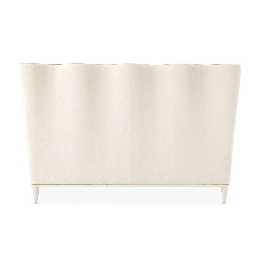 Michael Amini La Terrazza Panel Bed - Creamy Pearl