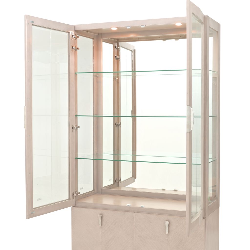 Michael Amini Fantosini Display Cabinet - Silver Mist