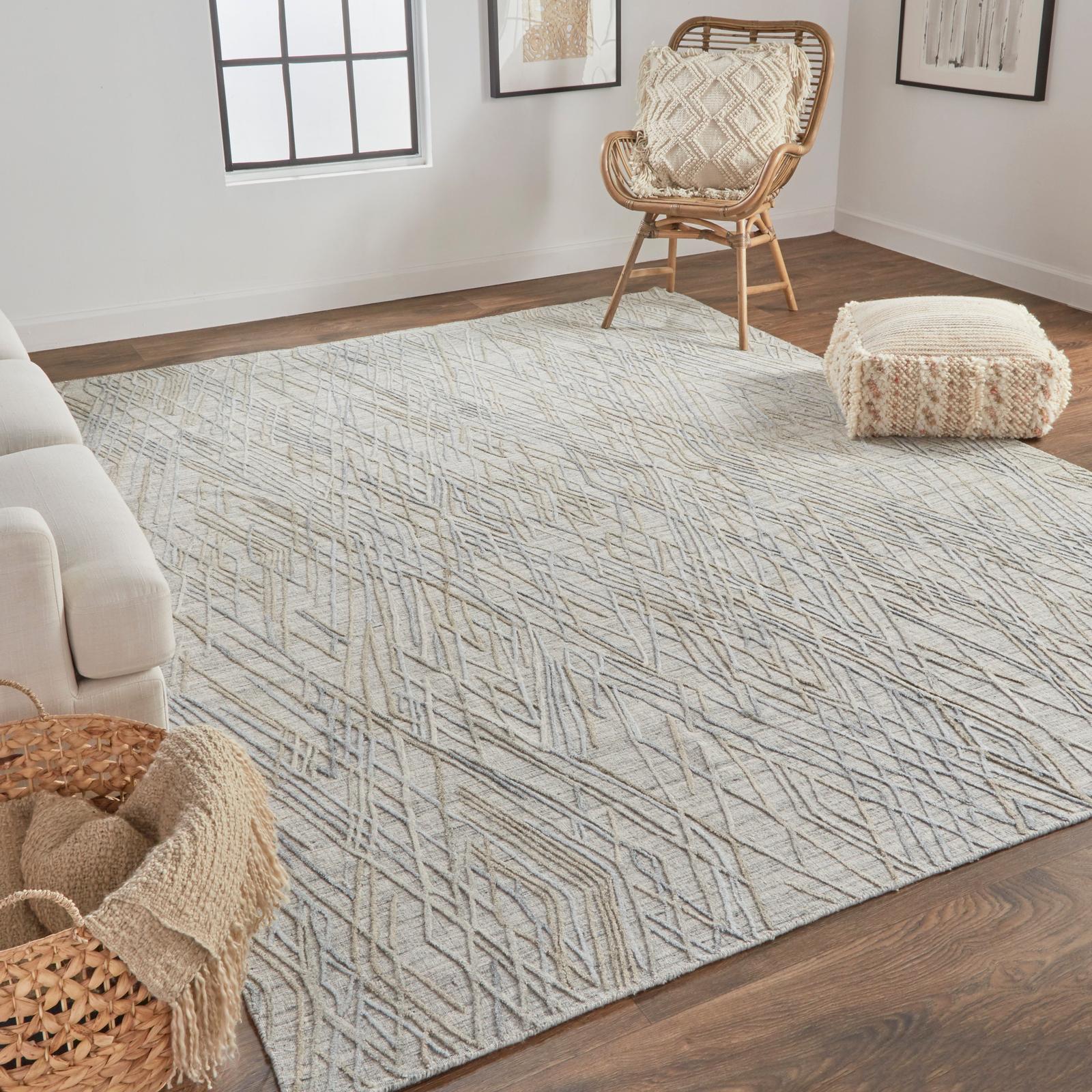 Feizy Elias 6589F Modern Abstract Rug