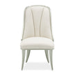 Michael Amini Penthouse Dining Side Chair - Ash Gray - Set of 2